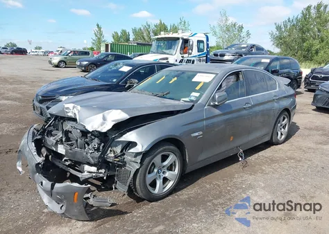 2012 BMW 528I xDrive из США, поврежденный, VIN WBAXH5C51CDW08390